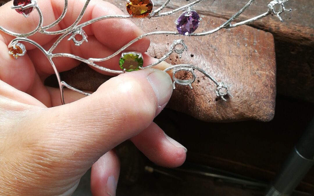 Collana Gorgonia….pronta a partire oltreoceano….
